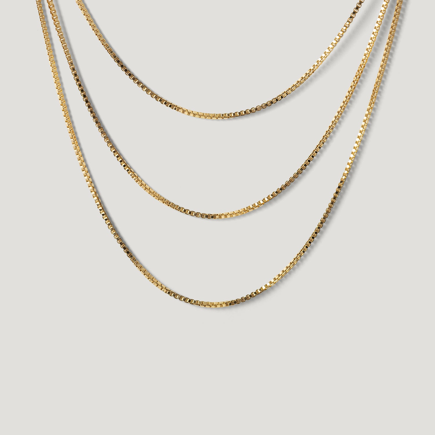Mayfair Box Chain Necklace